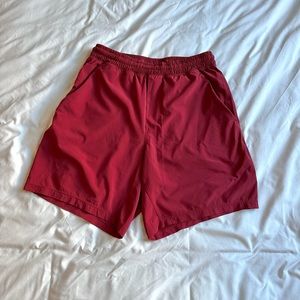 LULULEMON Mens Pace Breaker Short RED 🔴